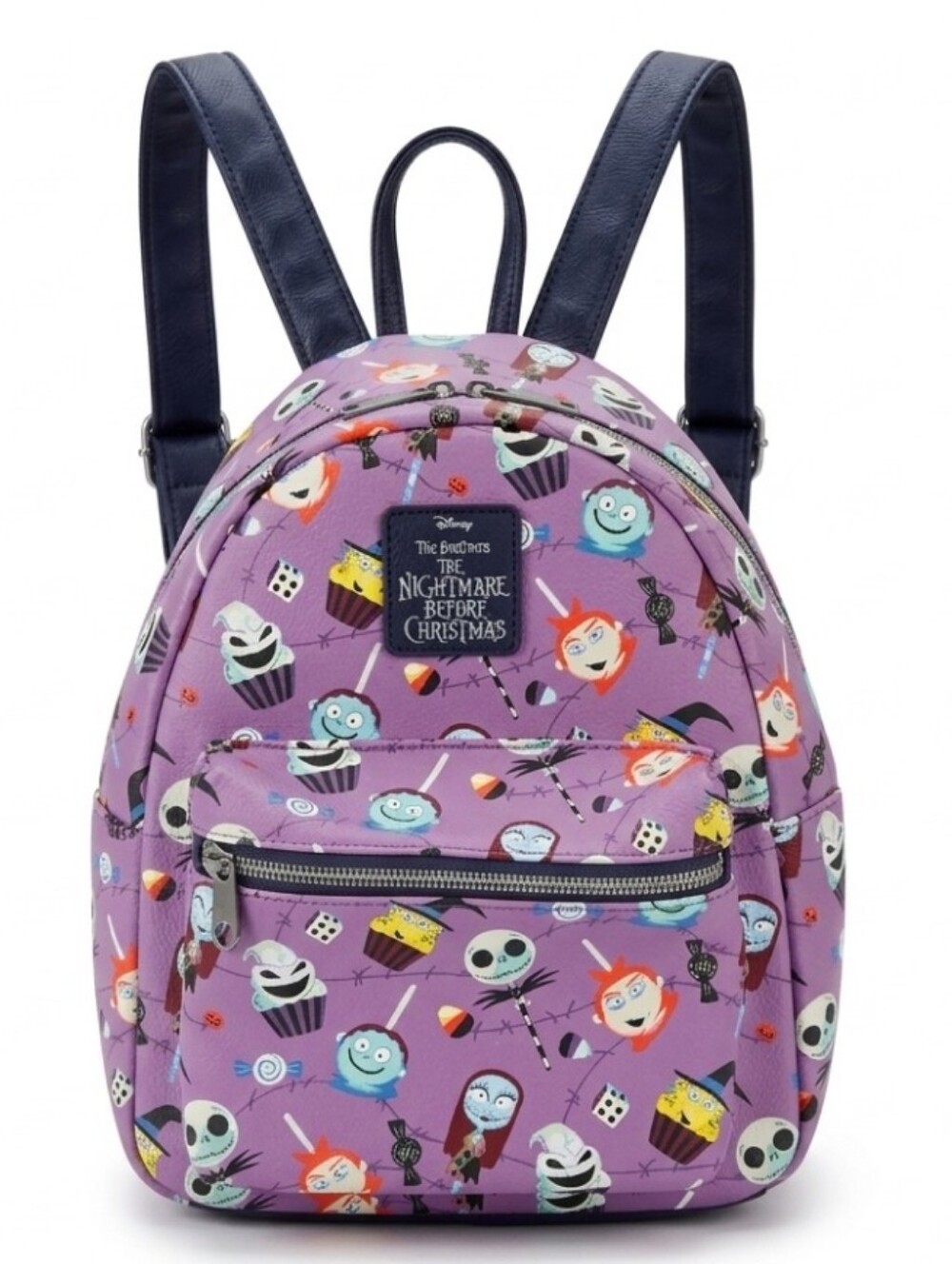 Loungefly Disney's The Nightmare Before Christmas Purple Character Backpack